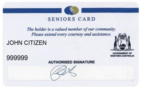 wa seniors card website